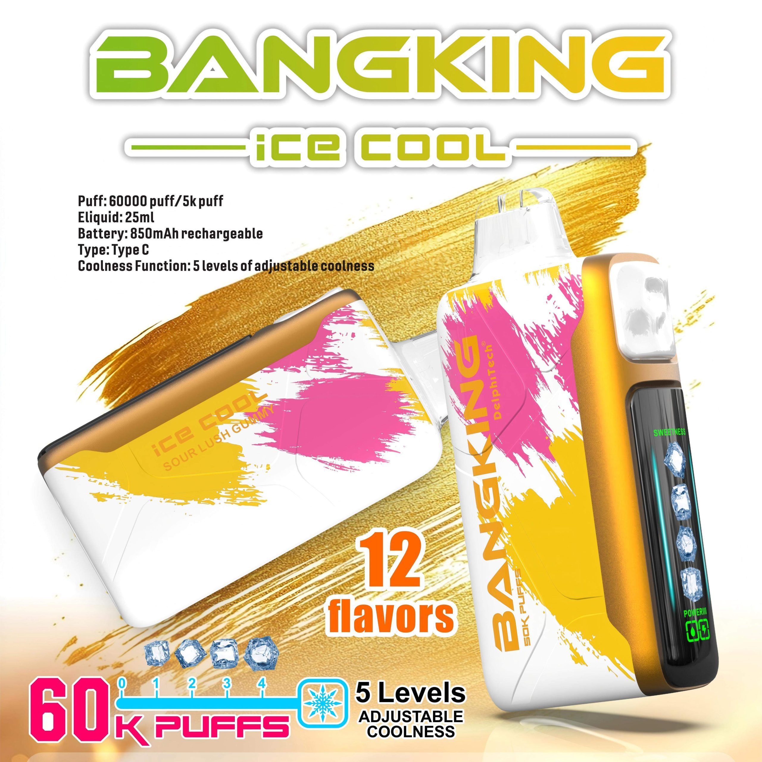 BangKing DSK048 60K Puffs Ice Adjustable Disposable Vape