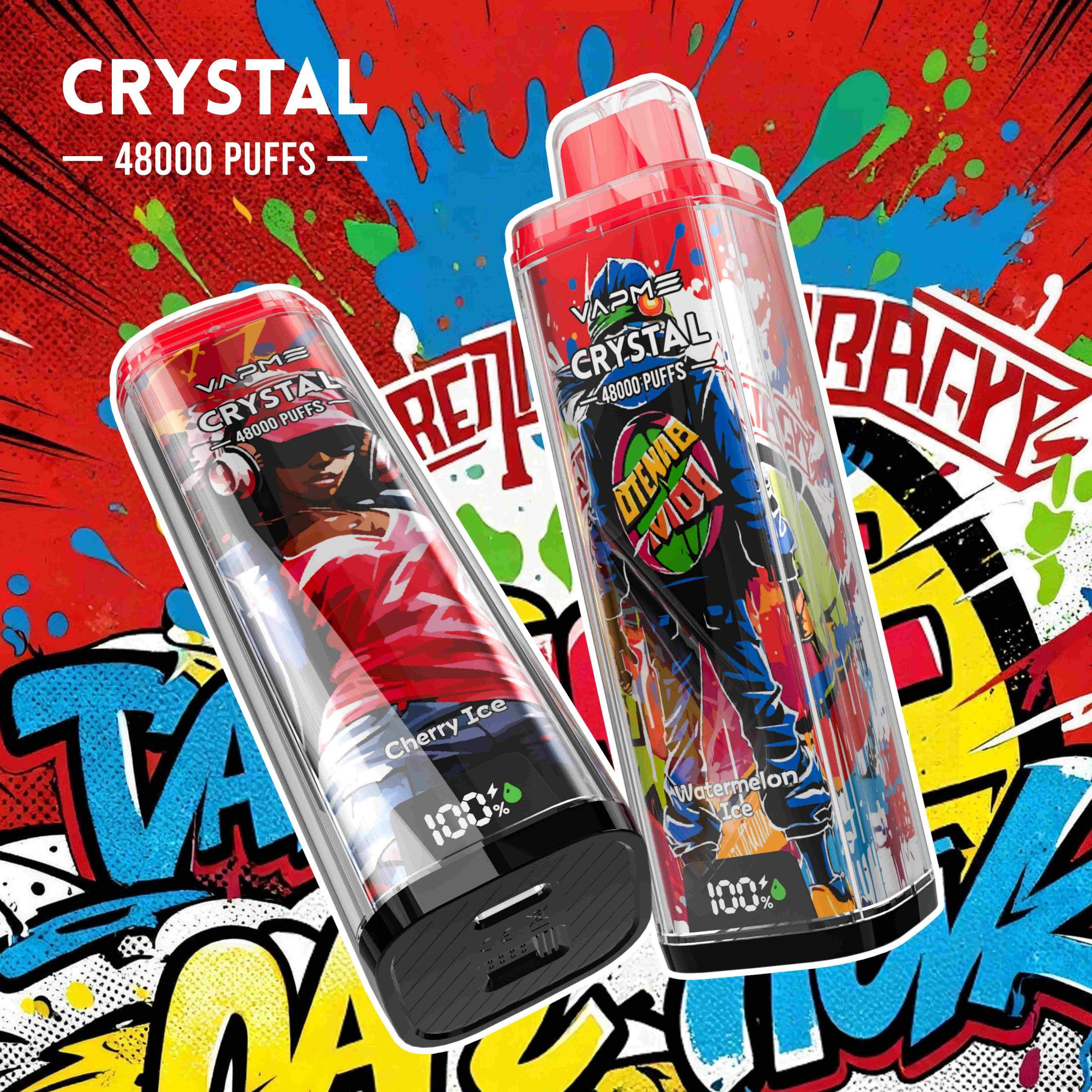Vapme Crystal 48K Puffs Disposable Vape for Retail & Wholesale Price
