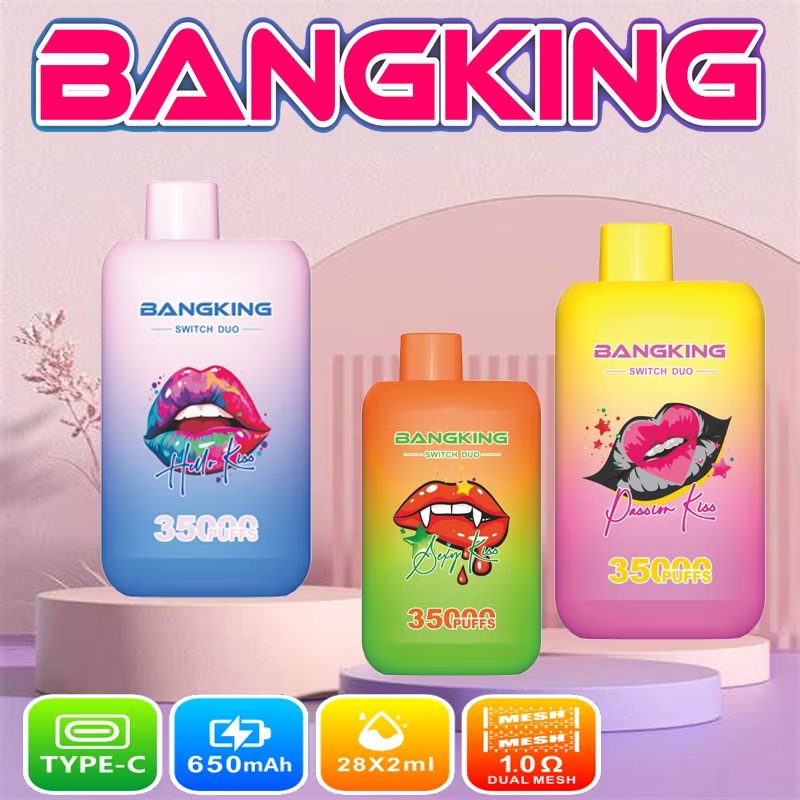 BANG KING SWITCH DUO DSK045 35000 PUFFS Dual Flavor Vape EU Warehouse Stock OEM/ODM