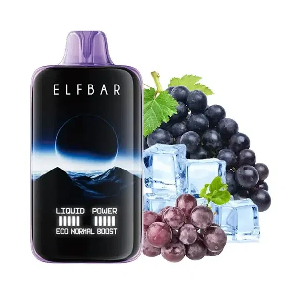 ELFBAR Moon Night 40K – 40,000 Puffs vape Smart LCD Display 3 Power Modes Dual Mesh Coil Wholesale Vape